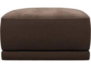 Haven Muse Chocolate Ottoman by James Lane, a Ottomans for sale on Style Sourcebook