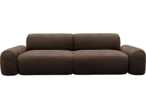 Beckett Muse Chocolate Modular Sofa - 2 Seater by James Lane, a Sofas for sale on Style Sourcebook