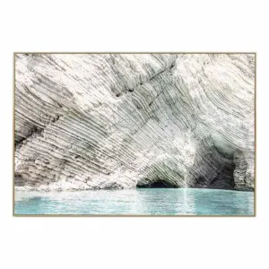 White Cliff Box Framed Canvas in 107 x 72cm by OZ Design, a Painted Canvases for sale on Style Sourcebook