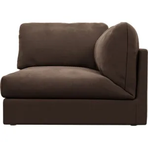Finley Muse Chocolate Right Arm Facing Sofa Chair Module by James Lane, a Sofas for sale on Style Sourcebook