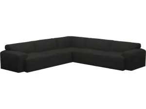 Copenhagen California Charcoal Sofa - 5 Seater Corner Sofa by James Lane, a Sofas for sale on Style Sourcebook