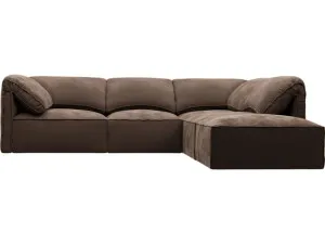 Kai Muse Chocolate Modular Sofa - 4 Seater and Ottoman by James Lane, a Sofas for sale on Style Sourcebook