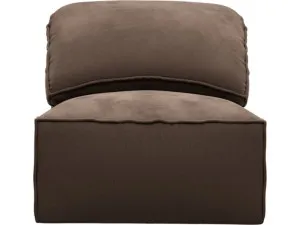 Kai Muse Chocolate Armless Module by James Lane, a Sofas for sale on Style Sourcebook