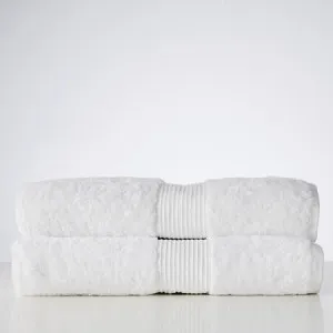 Egyptian Royale Bath Sheet Twin Pack - Egyptian Cotton, Evergreen - Canningvale by Canningvale_Egyptian Royale, a Sheets for sale on Style Sourcebook