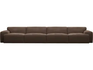Copenhagen Muse Chocolate Sofa - 4 Seater by James Lane, a Sofas for sale on Style Sourcebook