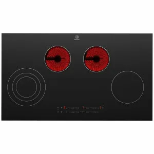 Electrolux 90cm Ceramic Hob2Hood Cooktop EHC944BE by Electrolux, a Cooktops for sale on Style Sourcebook