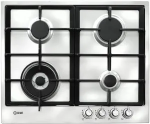 ILVE 60cm Natural Gas Cooktop ILGP64X by Ilve, a Cooktops for sale on Style Sourcebook