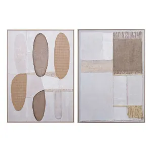 Coastal Sands Box Framed Canvas Set of 2 in 103 x 143cm by OZ Design, a Painted Canvases for sale on Style Sourcebook