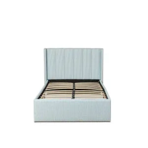 Quinn King Single Bed - Blue Stripe - Mocka by Mocka., a Beds & Bed Frames for sale on Style Sourcebook