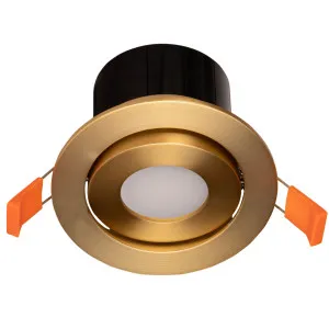 Havit Prime Smart Colour Changing and Tunable White Tilt Recessed LED Downlight - Brass by Havit, a Lighting for sale on Style Sourcebook