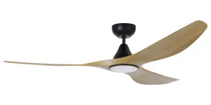 Eglo Surf 72" DC Ceiling Fan with LED Light and Remote - Burmese Teak by Eglo, a Ceiling Fans for sale on Style Sourcebook