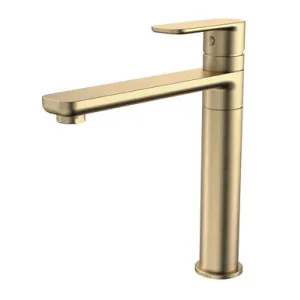 Luna Sink Mixer Brushed Lead Free | Made From Brass/Brushed Brass By Caroma by Caroma, a Kitchen Taps & Mixers for sale on Style Sourcebook