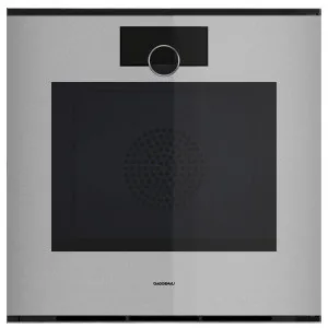 Gaggenau 60cm Minimalistic Series Pyrolytic Built-In Oven Right Hinge - Sterling GO250130 by Gaggenau, a Ovens for sale on Style Sourcebook