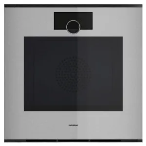 Gaggenau 60cm Minimalistic Series Pyrolytic Built-In Oven Left Hinge - Sterling GO251130 by Gaggenau, a Ovens for sale on Style Sourcebook