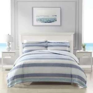 Tommy Bahama Serenity Blue Quilt Cover Set by null, a Quilt Covers for sale on Style Sourcebook
