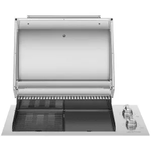 Smeg 90cm Universale 2 Burner Electric BBQ with Stainless Steel Lid BBQE90XAU by Smeg, a BBQs for sale on Style Sourcebook