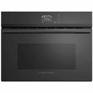 Fisher & Paykel Series 9 60cm Minimal Compact Built-In Combi-Steam Oven Black OS60NDBB1 by Fisher & Paykel, a Ovens for sale on Style Sourcebook