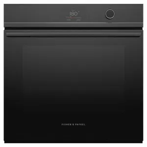 Fisher & Paykel Series 9 60cm Minimal Pyrolytic Built-In Oven Black OB60SDPTDB1 by Fisher & Paykel, a Ovens for sale on Style Sourcebook