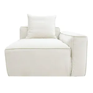 Riley Apt Muse Flax Right Arm Facing Chair Module by James Lane, a Sofas for sale on Style Sourcebook