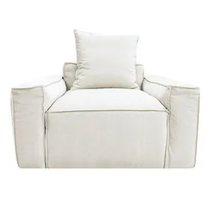 Riley Apt Muse Flax Armchair by James Lane, a Sofas for sale on Style Sourcebook