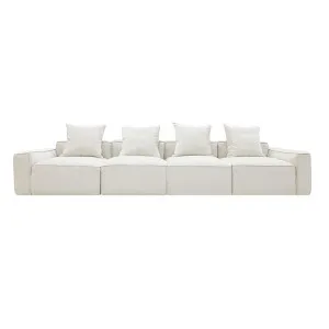 Riley Apt Muse Flax Sofa - 4 Seater by James Lane, a Sofas for sale on Style Sourcebook
