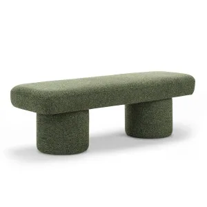 Nico 140cm Bench Seat, Moss Green by L3 Home, a Benches for sale on Style Sourcebook