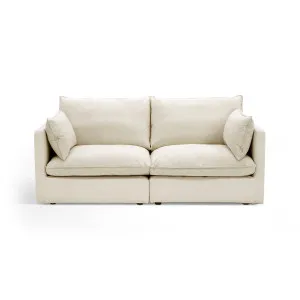 Loft Mini 2 Seat Sofa, Florence Natural, by Lounge Lovers by Lounge Lovers, a Sofas for sale on Style Sourcebook