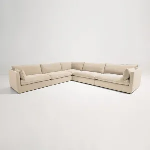 Loft Corner Sofa, Florence Natural, by Lounge Lovers by Lounge Lovers, a Sofas for sale on Style Sourcebook