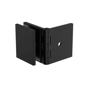 Adjustable Angle Bracket with 50mm Cover Plate- Matte Black by Estelle, a Shower Hinges for sale on Style Sourcebook