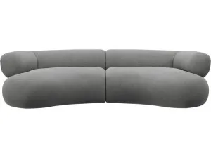 Colette Maya Flint Sofa - 3 Seater by James Lane, a Sofas for sale on Style Sourcebook