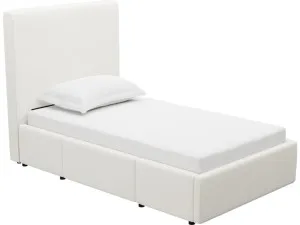 Aria Tribute Shell Left Drawer Storage Bed by James Lane, a Beds & Bed Frames for sale on Style Sourcebook