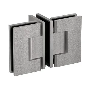 Boston Door to Panel 90 Degree Hinge Satin Nickel by Estelle, a Shower Hinges for sale on Style Sourcebook