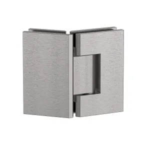 Boston 135 Degree 6-8mm Glass to Glass  Hinge Satin Nickel by Estelle, a Shower Hinges for sale on Style Sourcebook