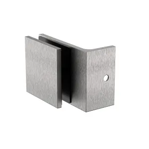 Boston Bracket with Extended Short Leg Satin Nickel by Estelle, a Shower Hinges for sale on Style Sourcebook