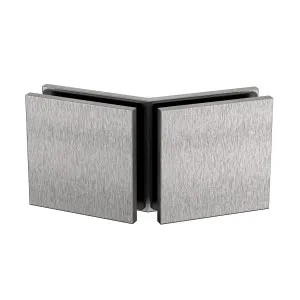 Boston Glass to Glass 135 Degree Bracket Satin Nickel by Estelle, a Shower Hinges for sale on Style Sourcebook