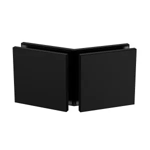 Boston Glass to Glass 135 Degree Bracket Matte Black by Estelle, a Shower Hinges for sale on Style Sourcebook