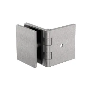 Adjustable Angle Bracket with 50mm Cover Plate- Satin Nickel by Estelle, a Shower Hinges for sale on Style Sourcebook