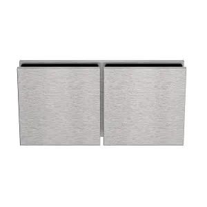 Boston Glass to Glass 180 Degree Bracket Satin Nickel by Estelle, a Shower Hinges for sale on Style Sourcebook