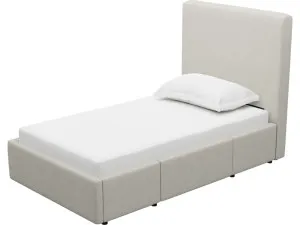 Aria California Ivory Right Drawer Storage Bed by James Lane, a Beds & Bed Frames for sale on Style Sourcebook