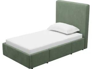 Aria Tribute Dark Jade Right Drawer Storage Bed by James Lane, a Beds & Bed Frames for sale on Style Sourcebook