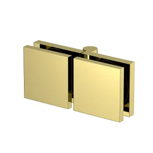 Stealth Bi-Fold Left handed Shower Hinge Polished Gold by Estelle, a Shower Hinges for sale on Style Sourcebook