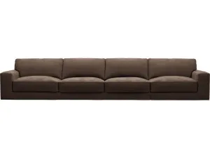 Monica Muse Chocolate Sofa - 4 Seater by James Lane, a Sofas for sale on Style Sourcebook