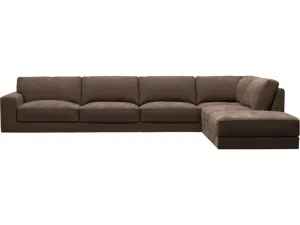 Monica Muse Chocolate Sofa - 6 Seater RAF Terminal by James Lane, a Sofas for sale on Style Sourcebook
