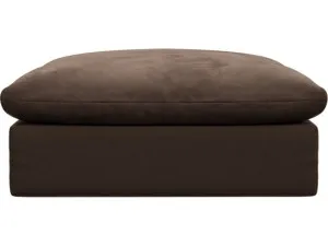Willow Muse Chocolate Ottoman by James Lane, a Ottomans for sale on Style Sourcebook