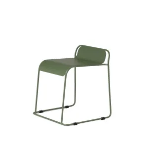 Parco Outdoor Stool Olive by Seek & Ramble, a Outdoor Chairs for sale on Style Sourcebook