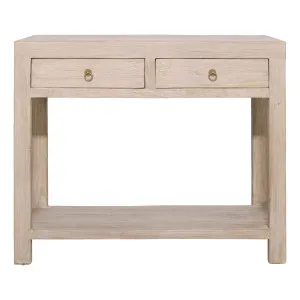 Royal Console Table 120cm in Reclaimed Elm by OZ Design, a Console Table for sale on Style Sourcebook