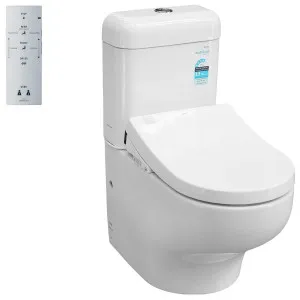 Toto Hayon Back To Wall Smart Toilet Suite with S7 Package HAYON-BTW-S7 by TOTO, a Toilets & Bidets for sale on Style Sourcebook