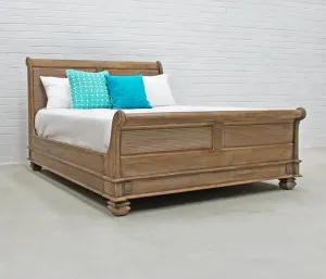 Cezanne Sleigh Bed - Queen Size by Hudson Furniture, a Beds & Bed Frames for sale on Style Sourcebook