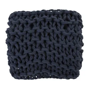Muse Luna Chunky Knit Throw Navy by Muse, a Throws for sale on Style Sourcebook