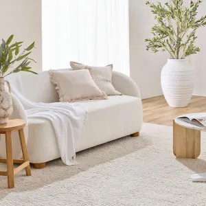 Habitat Pebbles Medium Wool Floor Rug Beige by Habitat, a Contemporary Rugs for sale on Style Sourcebook